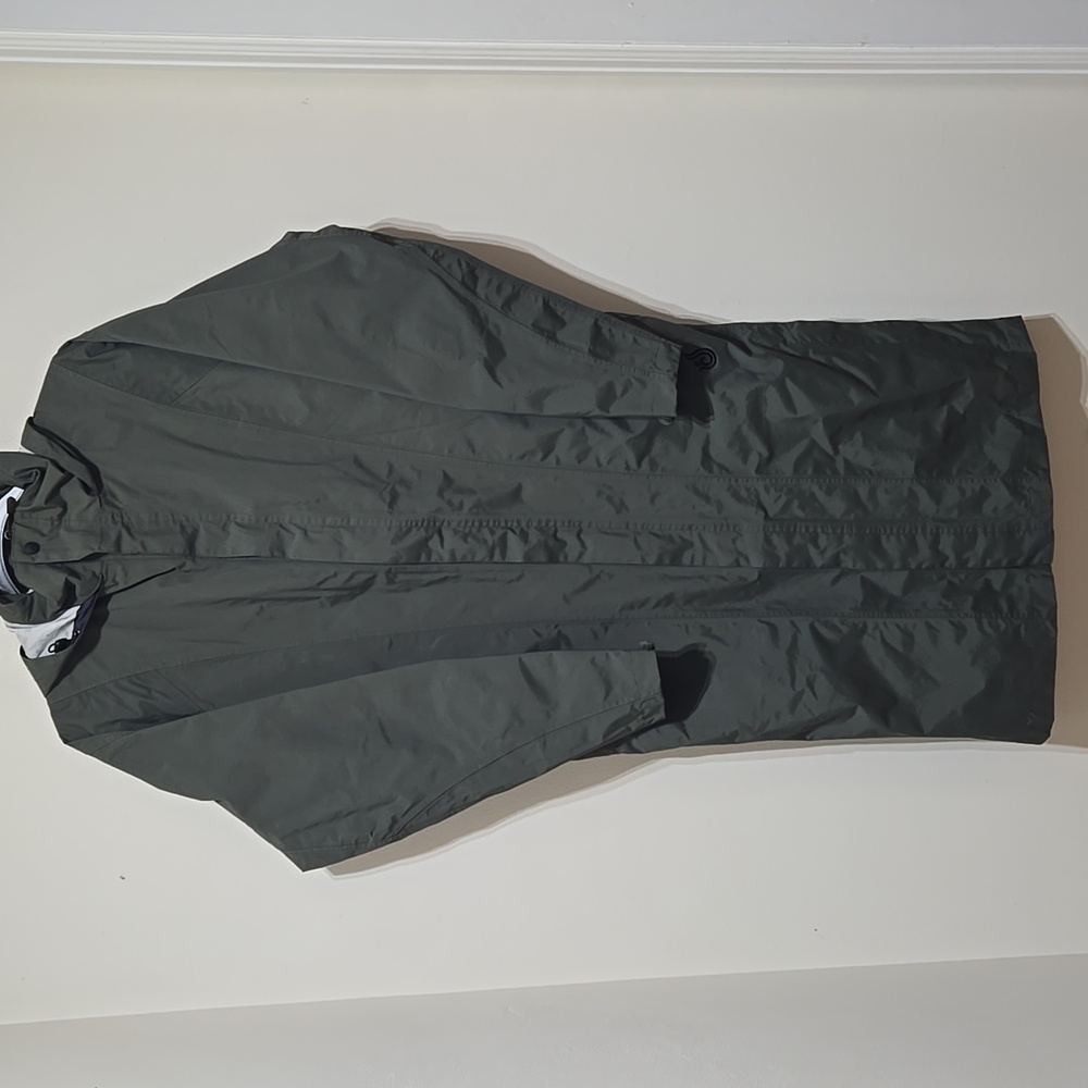 IsIs Women's Hooded Duster Rain Coat
